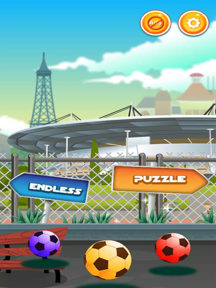 صور Soccer Bubble Shooter iPad