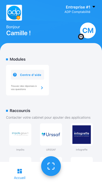 Captures d'écran de ADP Comptabilité
