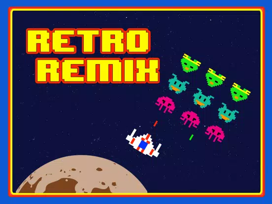 Retro Remix: Space Shooter iPad  Screenshots
