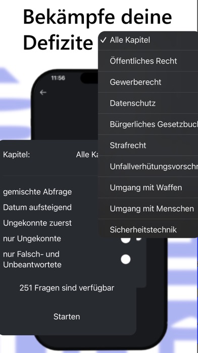 Tangkapan skrin §34a Sachkunde