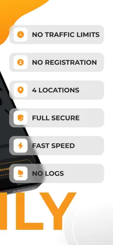 VPNLY – VPN e Proxy Ilimitado Screenshots