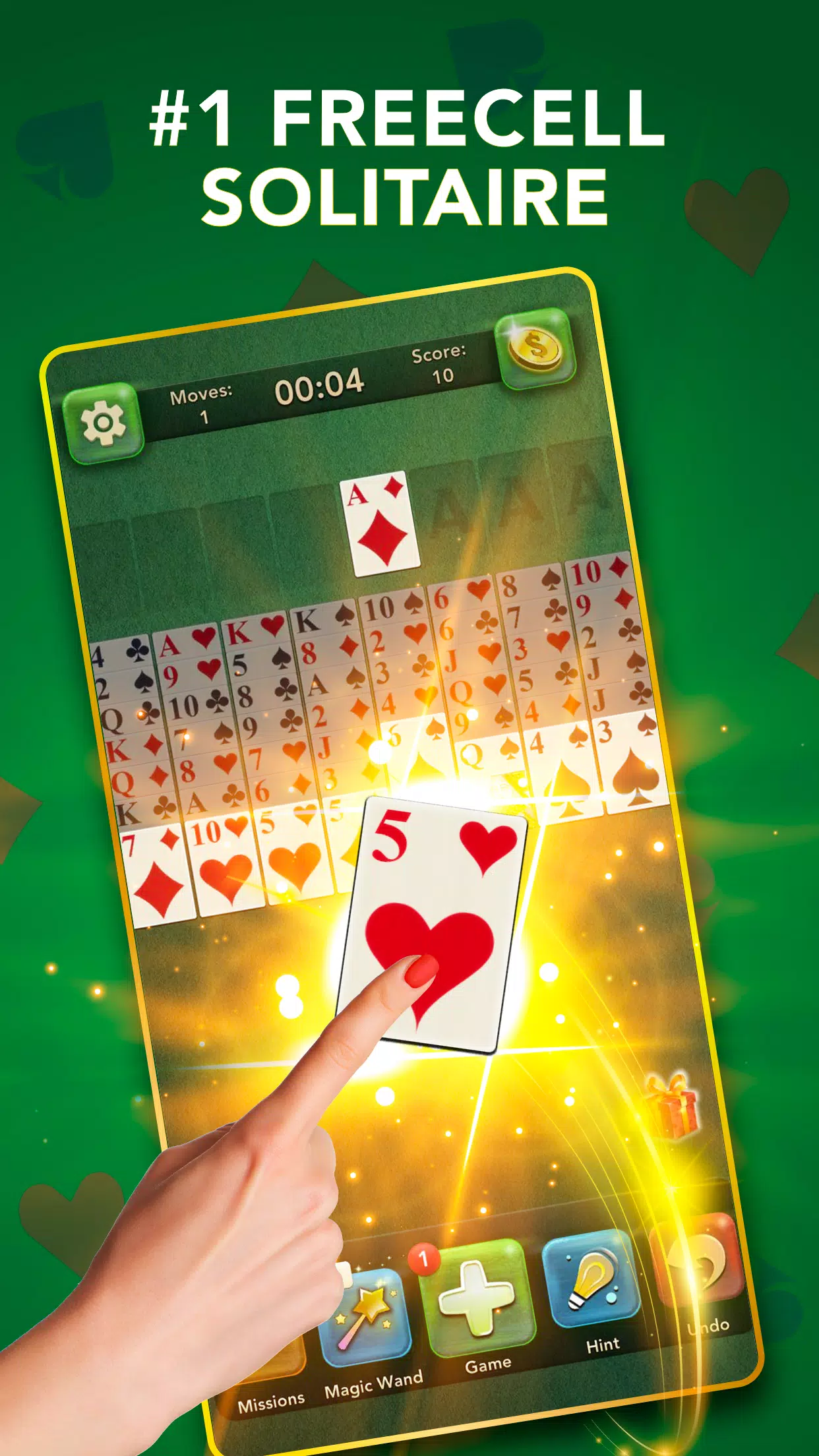FreeCell Classic Card Game Screenshots