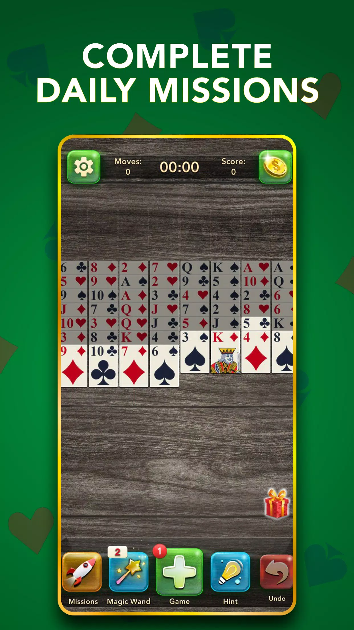 FreeCell Classic Card Game Screenshots