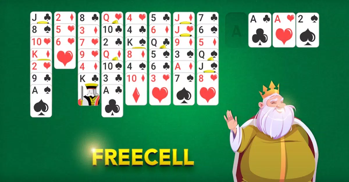 FreeCell Classic Card Game Screenshots