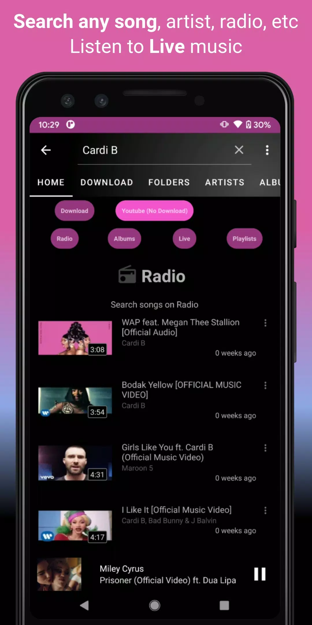 AT Free Music Screenshots