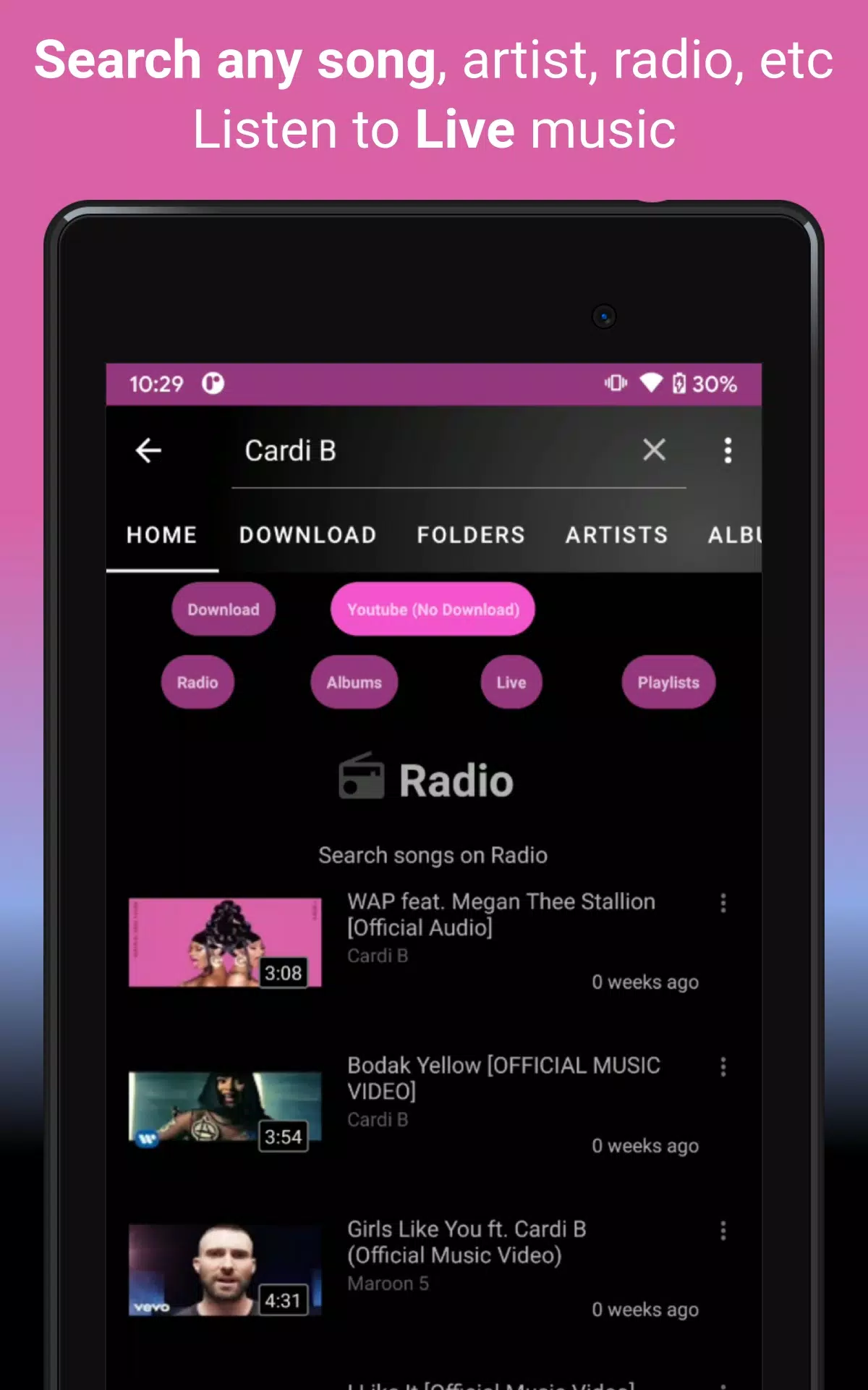 AT Free Music Screenshots