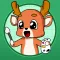 Cute Deer Emoji Stickers