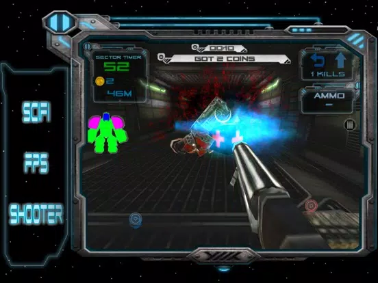 Robotic Wars sci-fi FPS Shooter with lots of guns iPad 应用截图