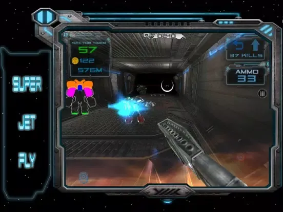 Robotic Wars sci-fi FPS Shooter with lots of guns iPad  Screenshots