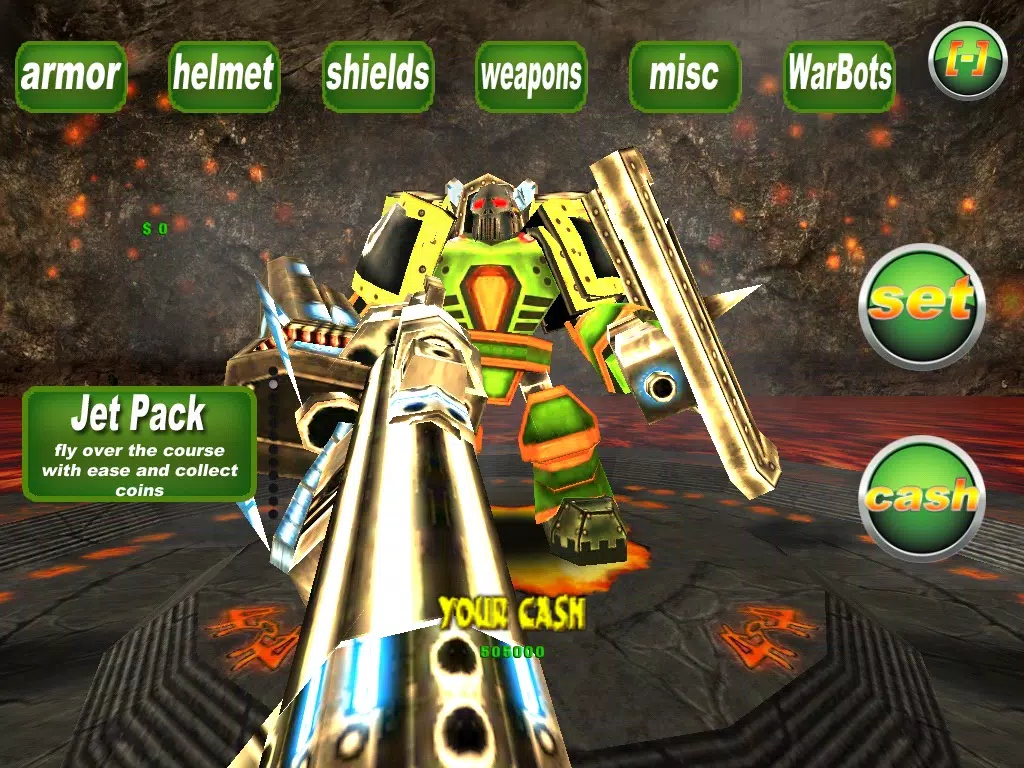 WarBot Dash iPad Screenshots