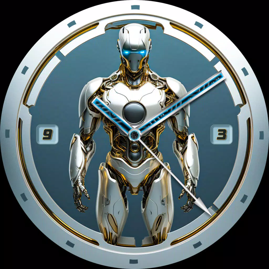 Futuristic Robot Watch Faces Screenshots