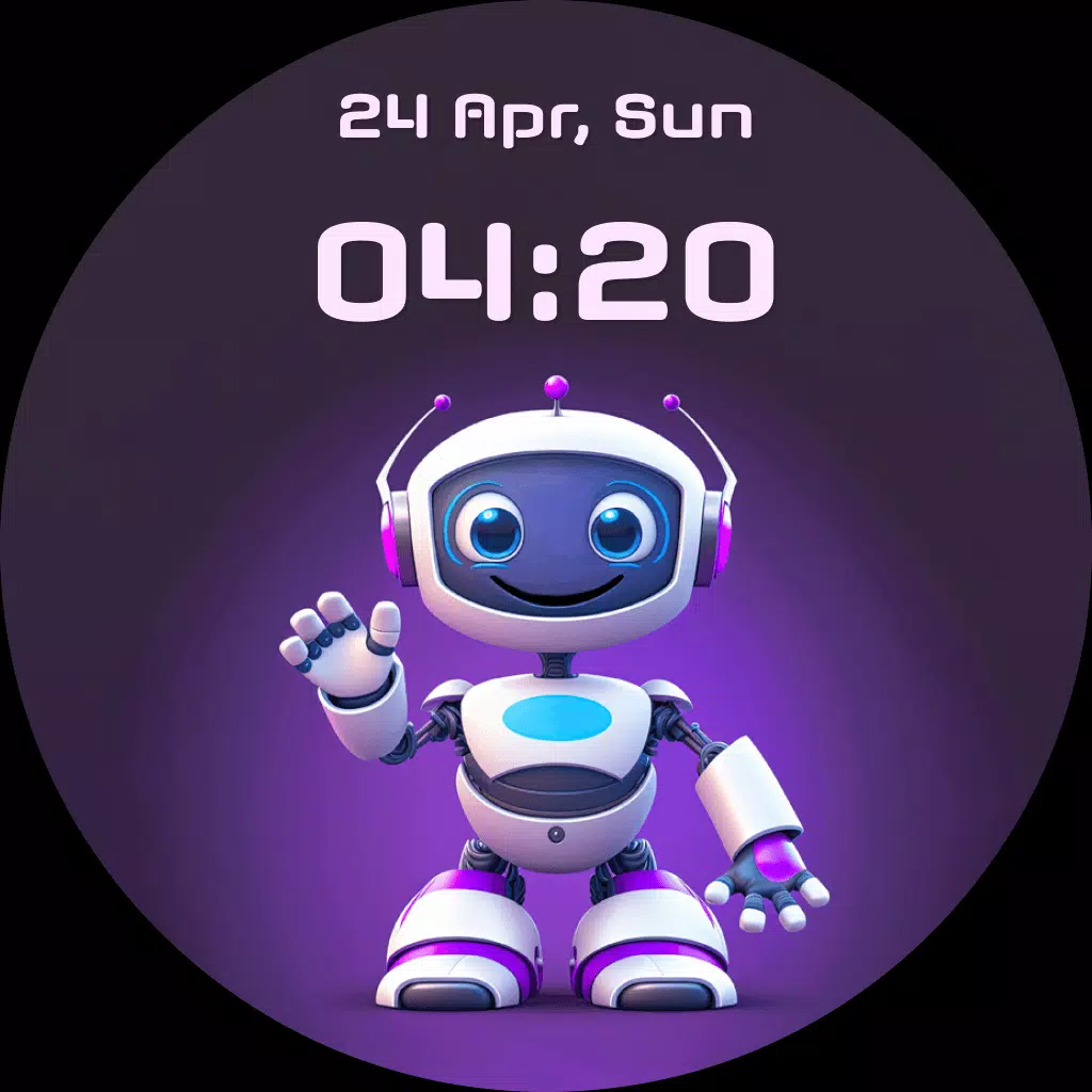 Futuristic Robot Watch Faces Screenshots
