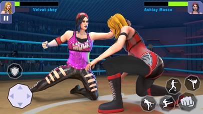 ภาพหน้าจอของ Bad Girls Wrestling Games 2025