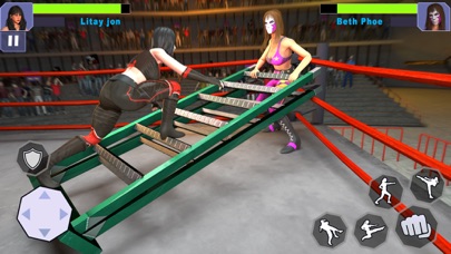 ภาพหน้าจอของ Bad Girls Wrestling Games 2025