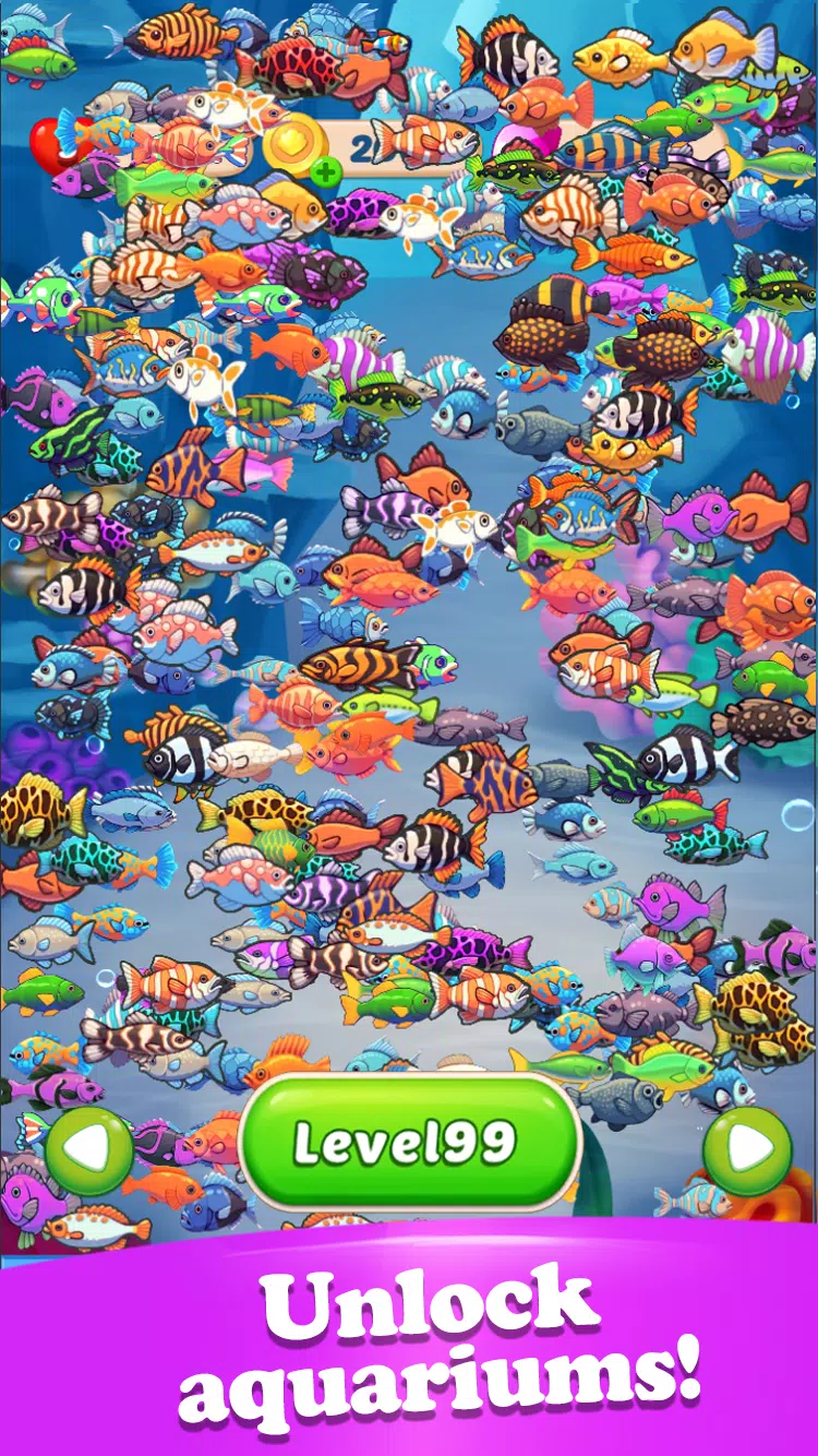 Aquarium Match 3:Ocean Party Screenshots
