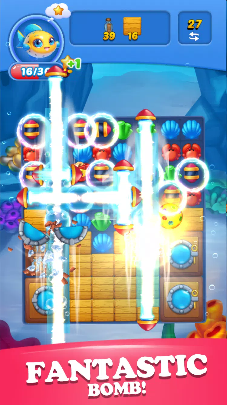 Aquarium Match 3:Ocean Party Screenshots