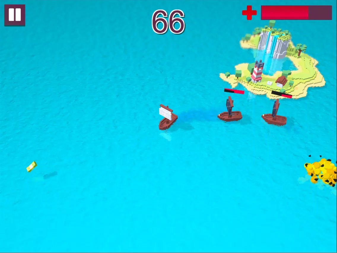 Capturas de tela do Pirate Chase iPad 