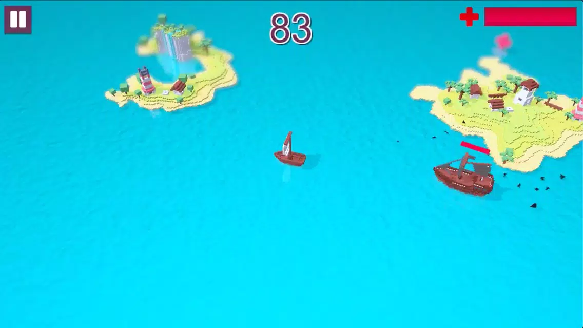 Capturas de tela do Pirate Chase