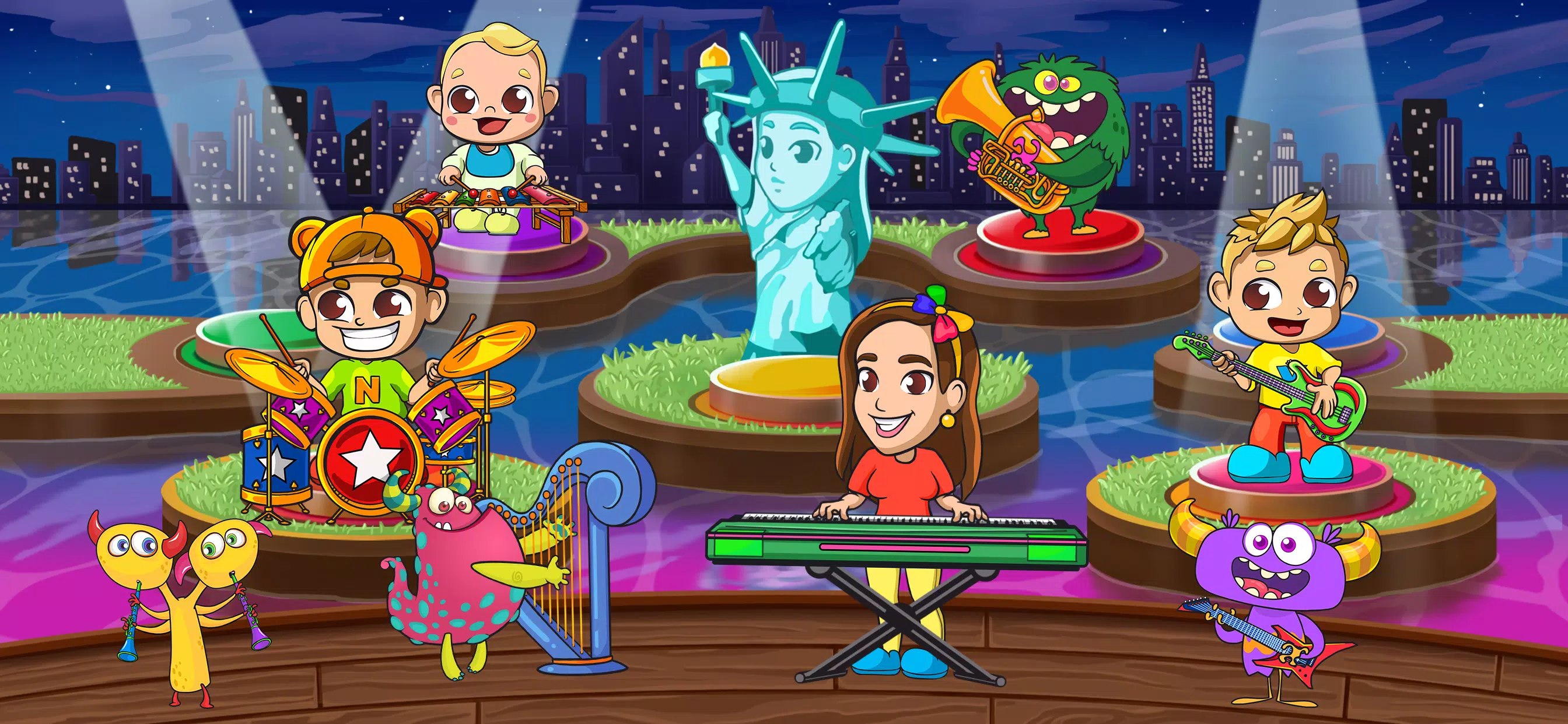 Vlad & Niki: Music Band Screenshots