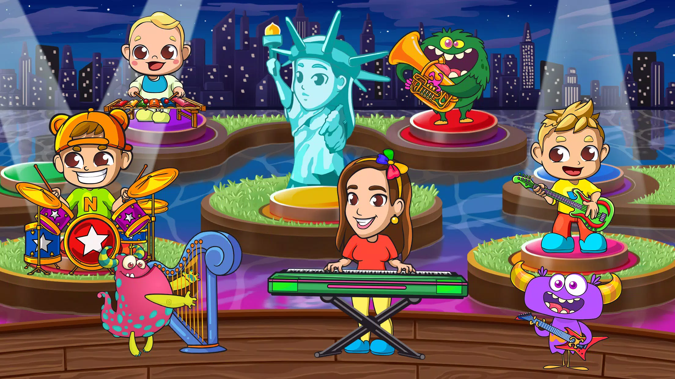 Vlad & Niki: Music Band Screenshots