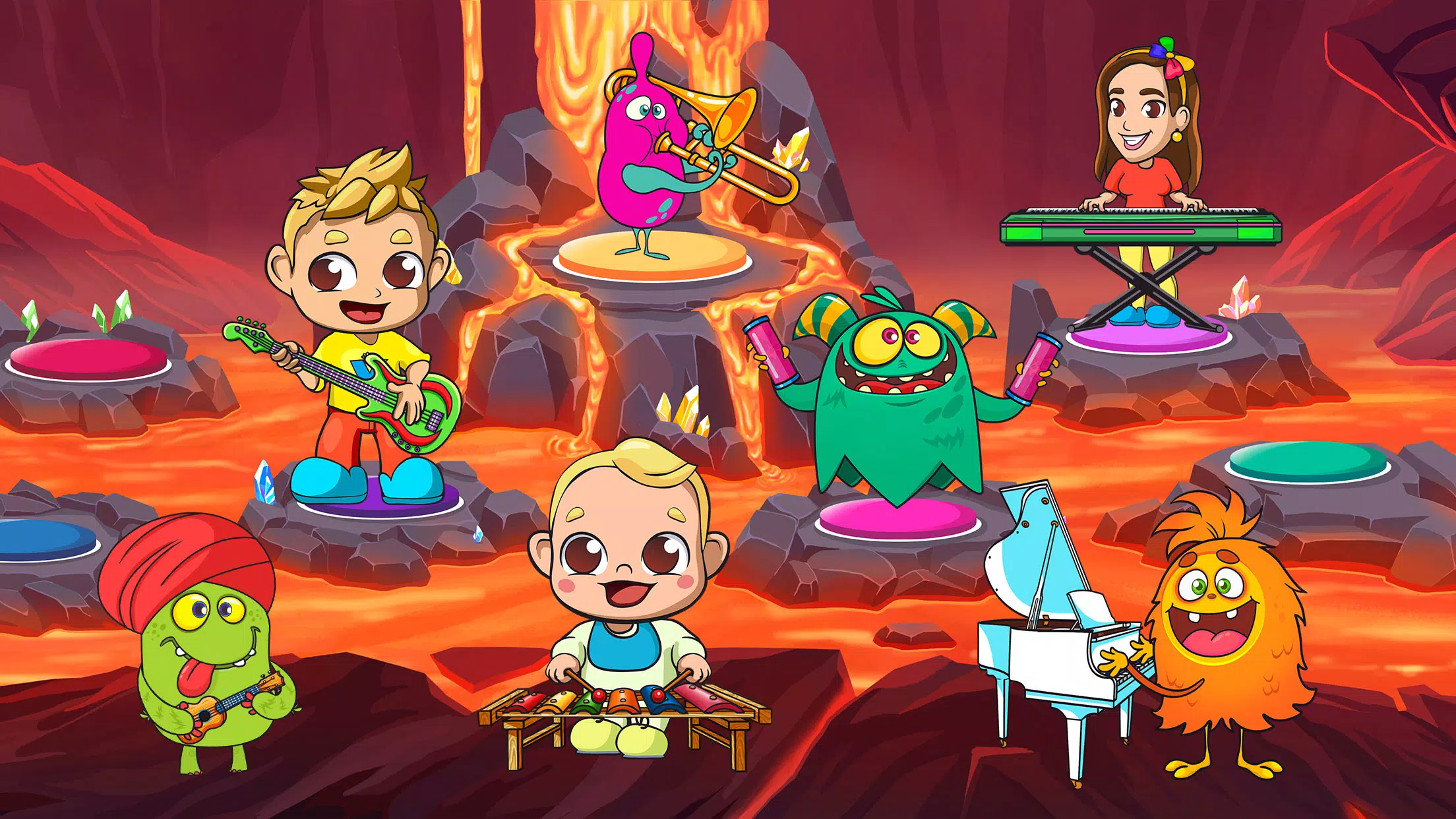Vlad & Niki: Music Band Screenshots