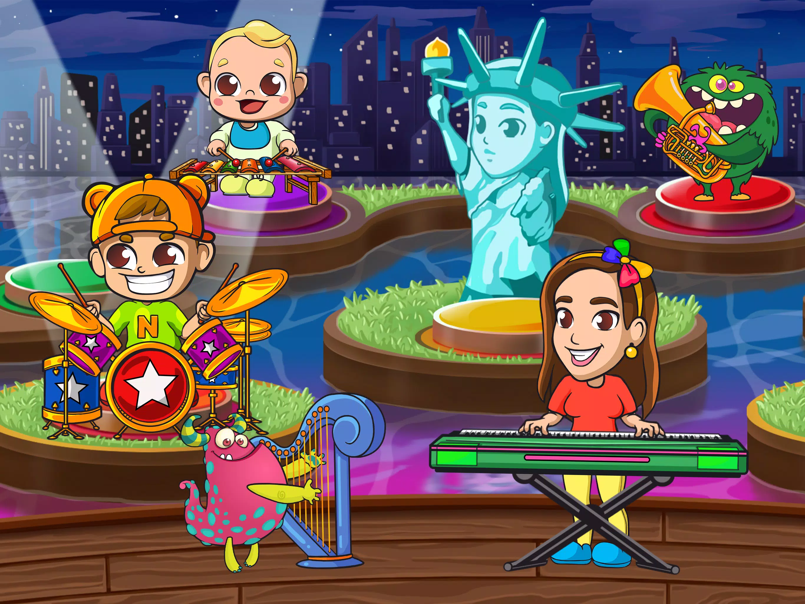 Vlad & Niki: Music Band Screenshots