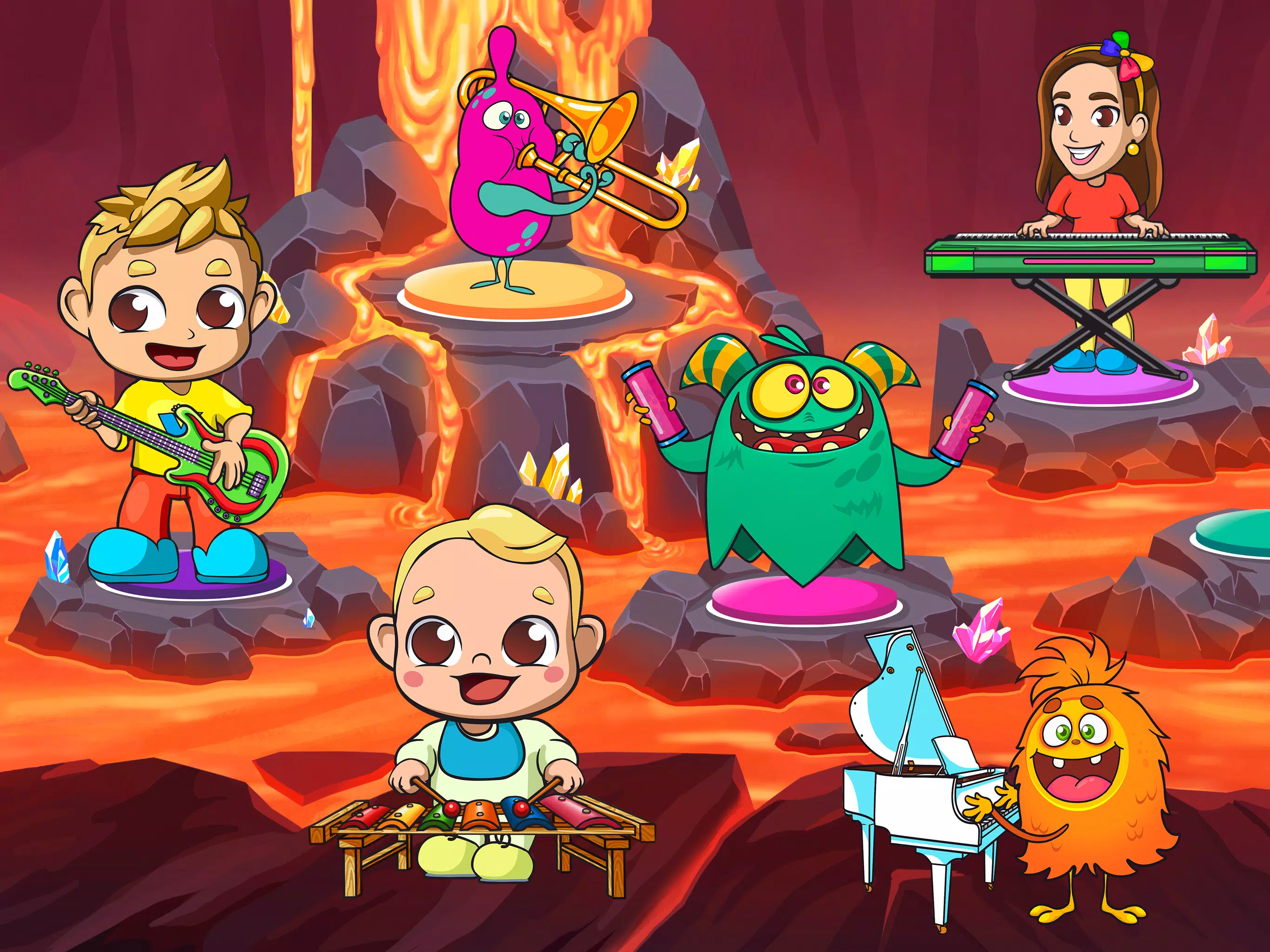 Vlad & Niki: Music Band Screenshots