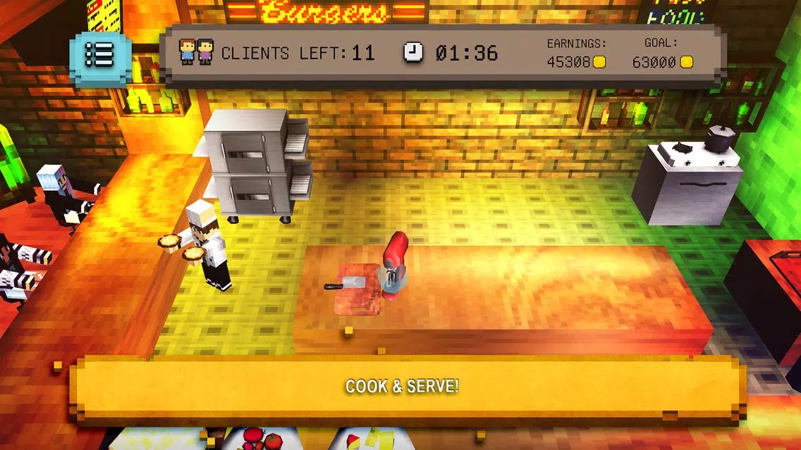 Capturas de pantalla de Blocky Pizza: Cooking Sim