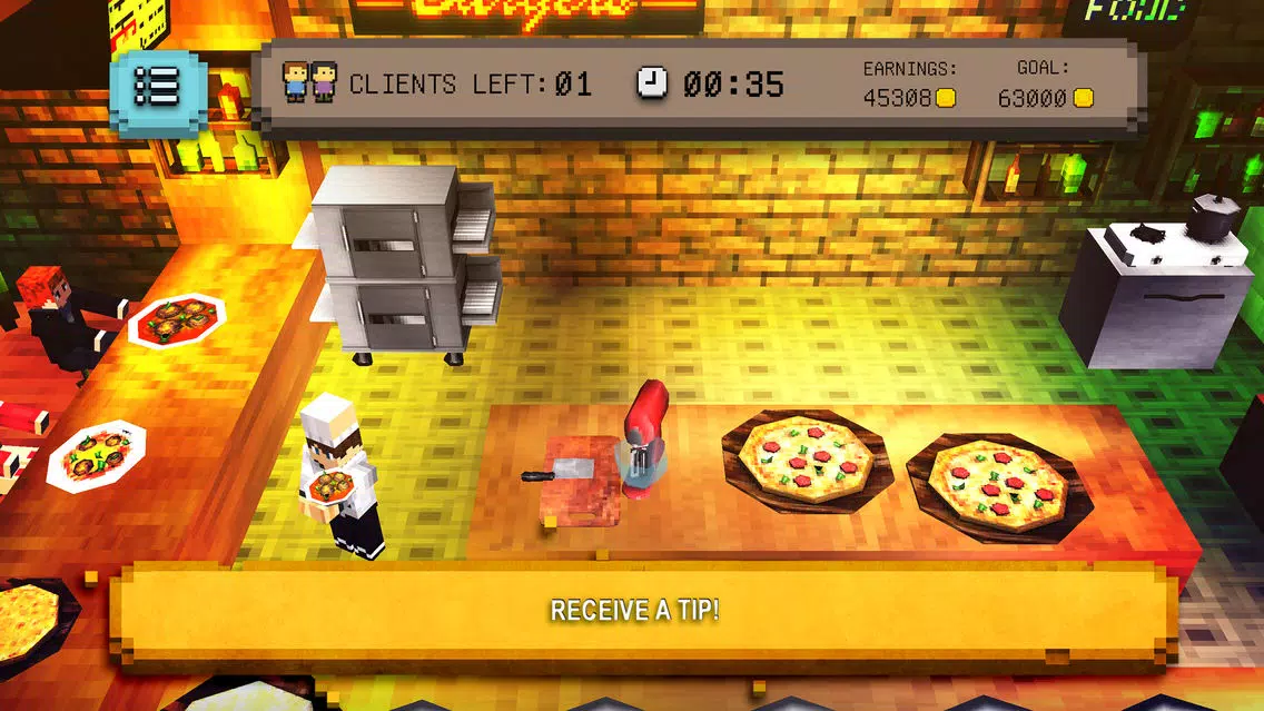 Capturas de pantalla de Blocky Pizza: Cooking Sim