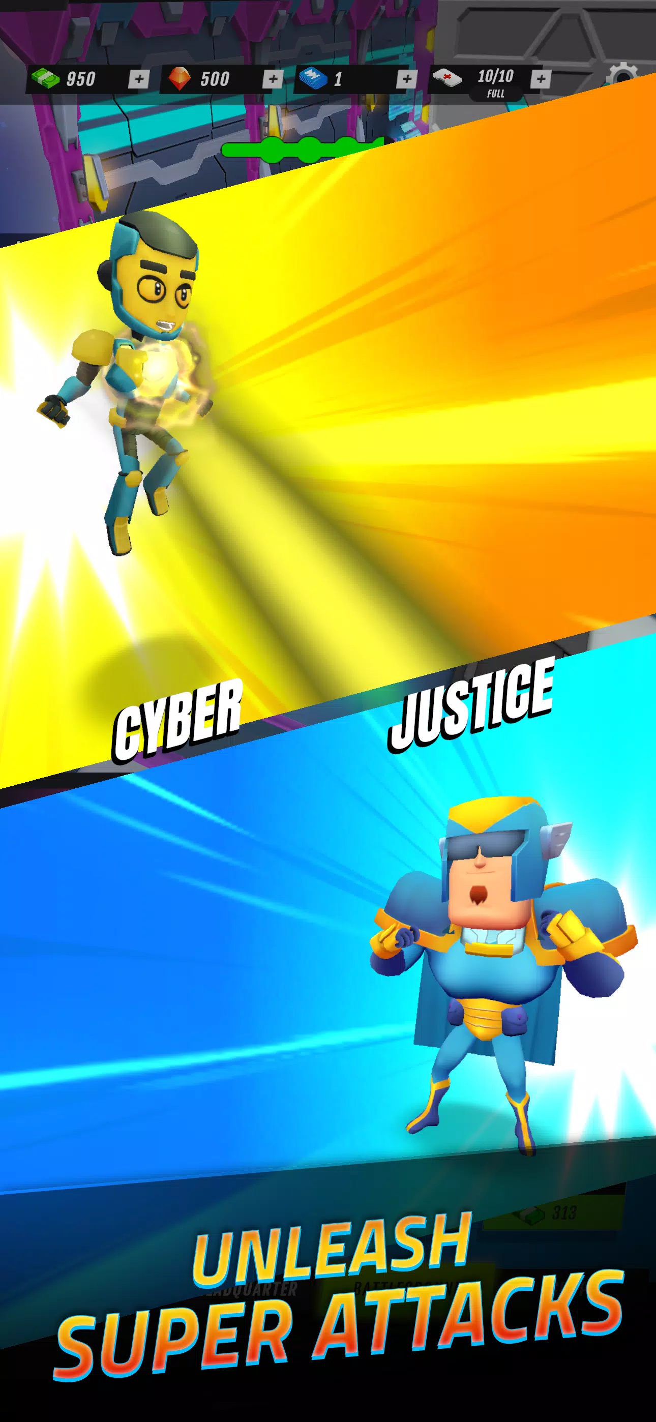Superheroes Idle RPG League Screenshots