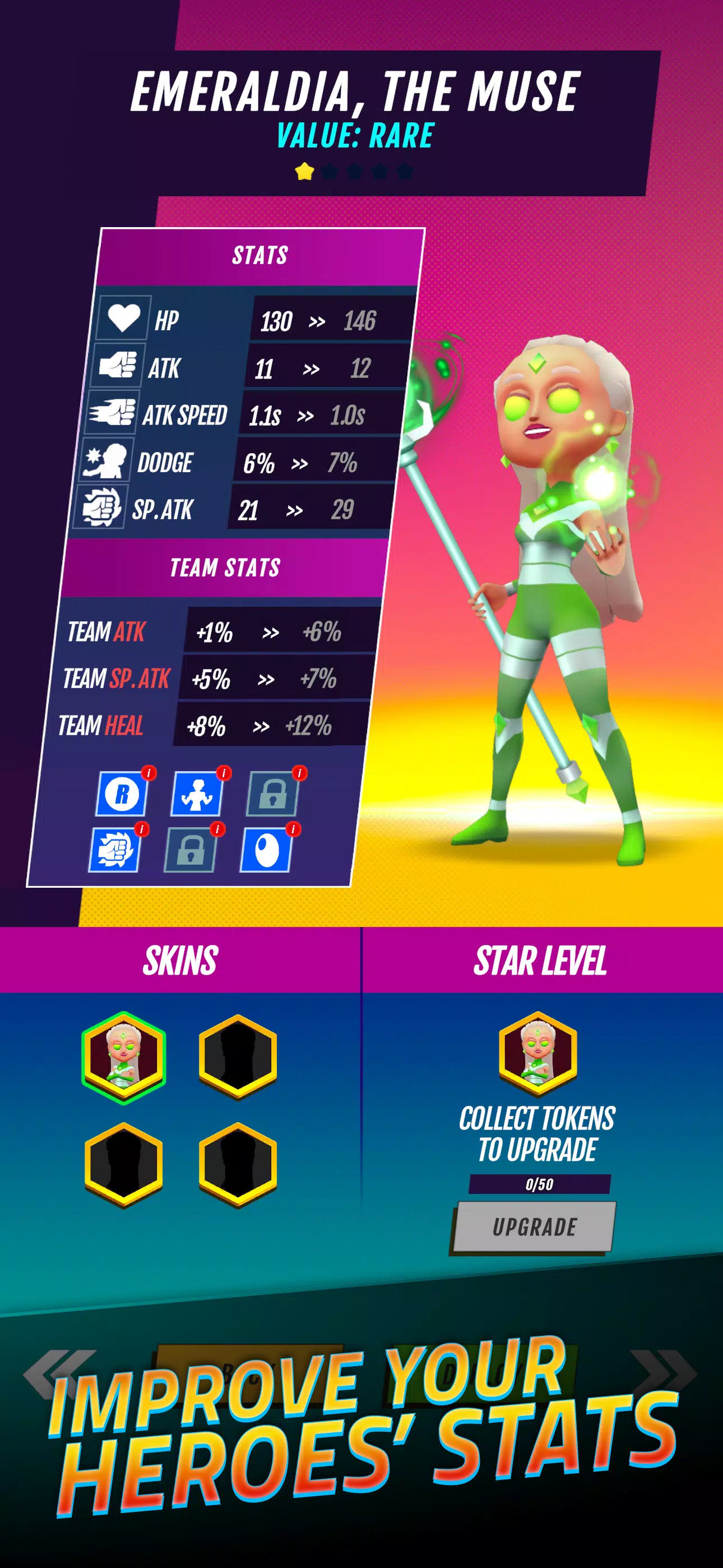 Superheroes Idle RPG League Screenshots