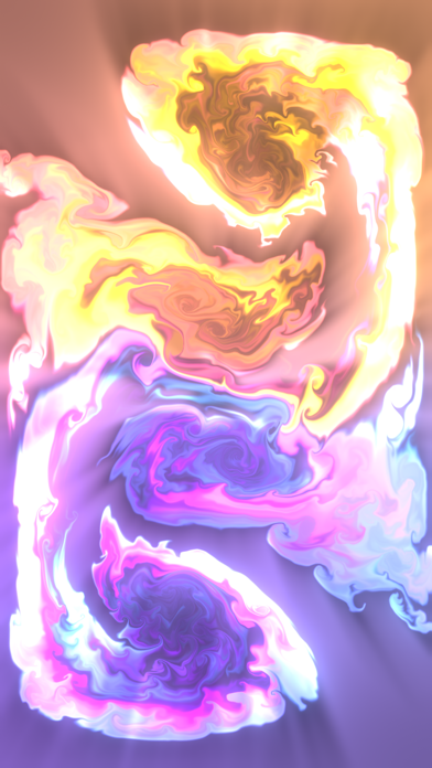 Capturas de tela do Fluid Simulation