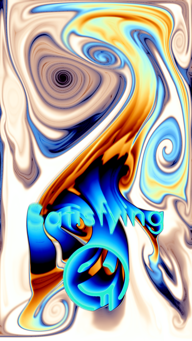 Capturas de tela do Fluid Simulation