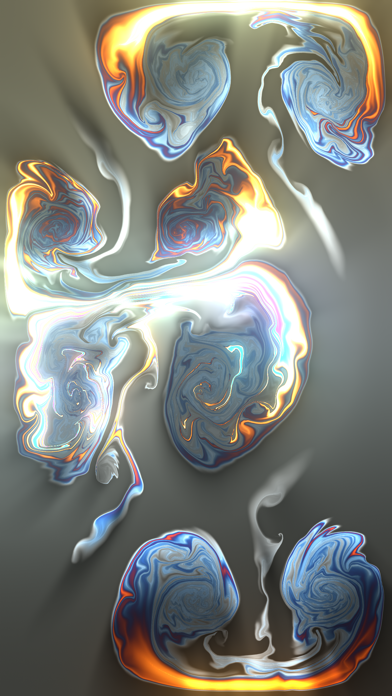 Capturas de tela do Fluid Simulation
