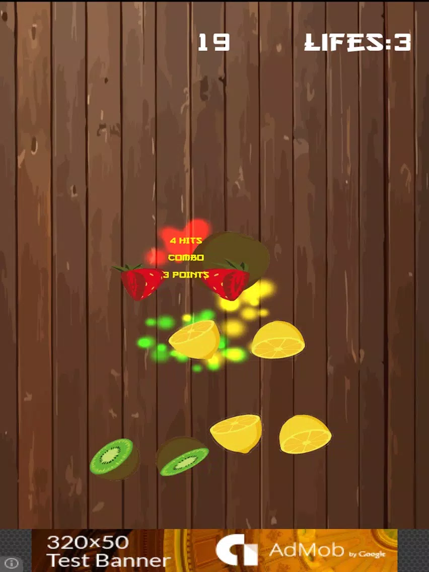 Fruit Swipe Slice Free iPad 应用截图