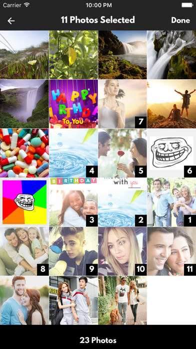 GIF Maker - Photo Video Editor Screenshots