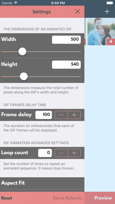 GIF Maker - Photo Video Editor Screenshots