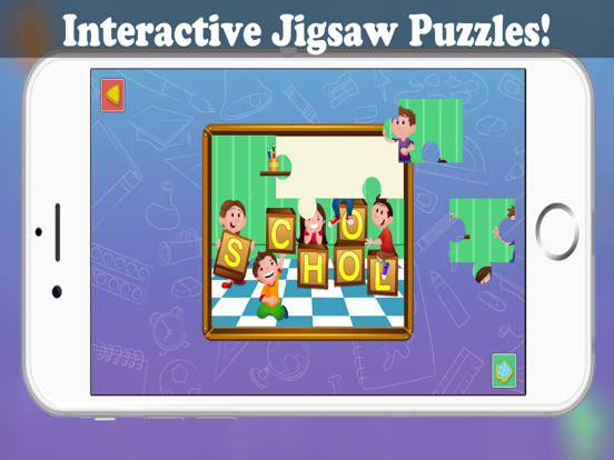 4 In 1 Kids Games Fun Learning - Coloring Book, Jigsaw Puzzles, Memory Matching, and Connect Dots iPad Screenshots