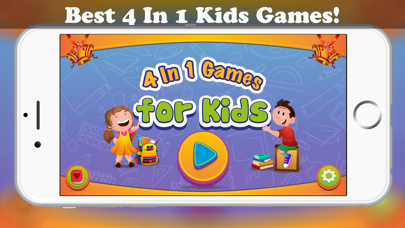 4 In 1 Kids Games Fun Learning - Coloring Book, Jigsaw Puzzles, Memory Matching, and Connect Dots Screenshots