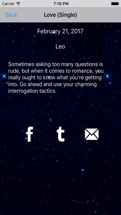 Leo Horoscope - Daily Love, Zodiac Sign, Astrology Screenshots