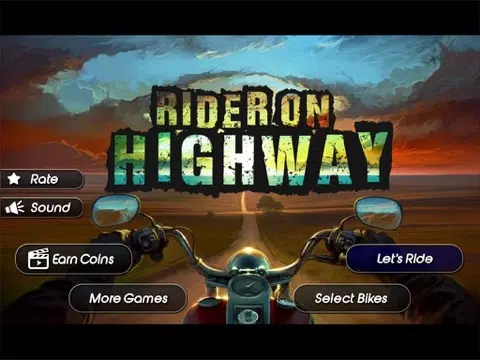 Capturas de tela do Rider On Highway iPad 