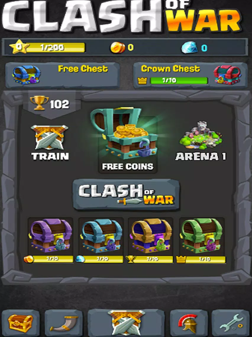 Clash of War - Dragon King iPad  Ekran Görüntüleri