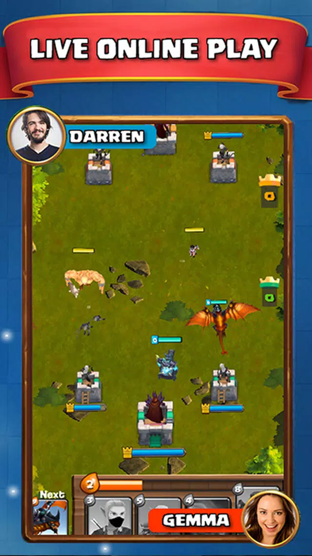 Clash of War - Dragon King Ekran Görüntüleri