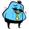 Chicken bully Sticker