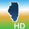 Aqua Map Illinois Lakes GPS HD