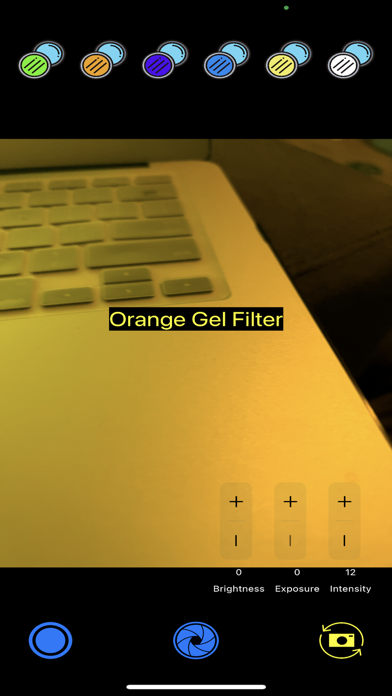 Gel Filter Cam Screenshots