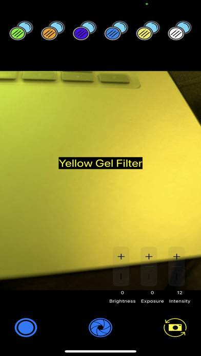 Gel Filter Cam Screenshots