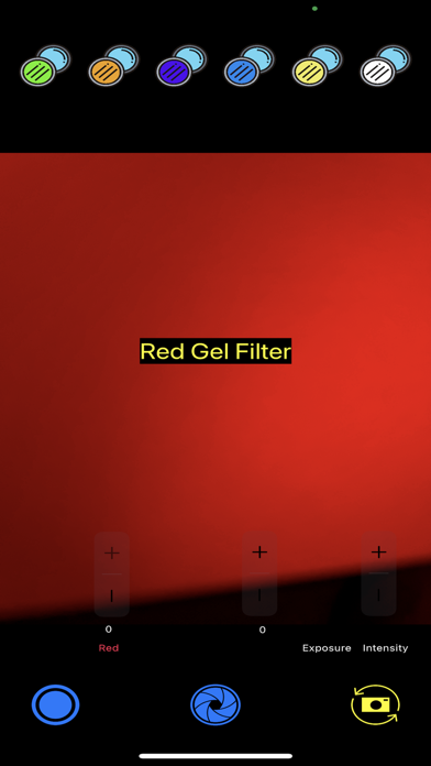 Gel Filter Cam Screenshots