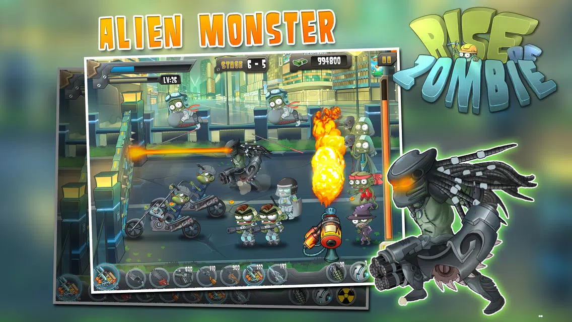 Capturas de tela do Rise of Zombie - City Defense