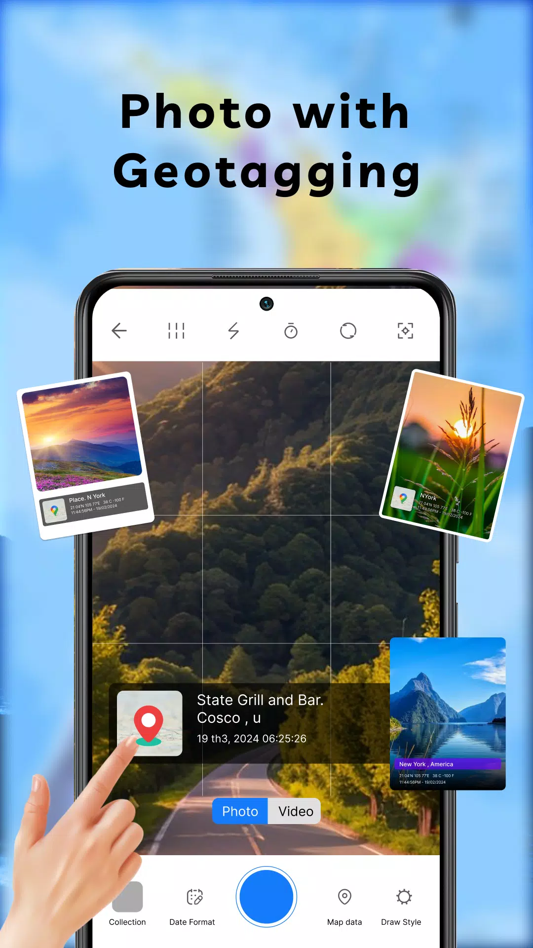 Geotag Photo - Camera Location Screenshots